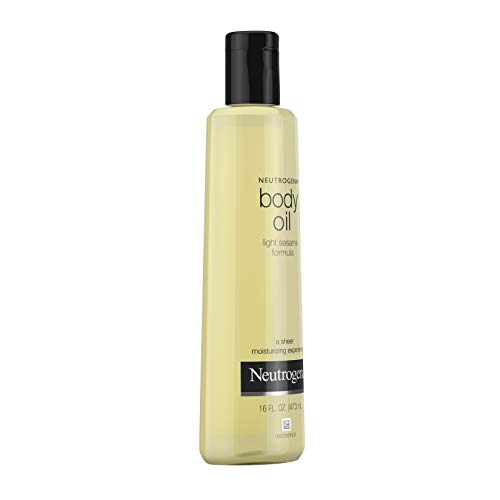 Neutrogena Body Oil Light Sesame Formula for Radiant Healthy-Looking Glow, Moisturizer for Dry Skin, Lightweight Non-Greasy Fast-Absorbing Bath and Massage Shower Oil in Pakistan