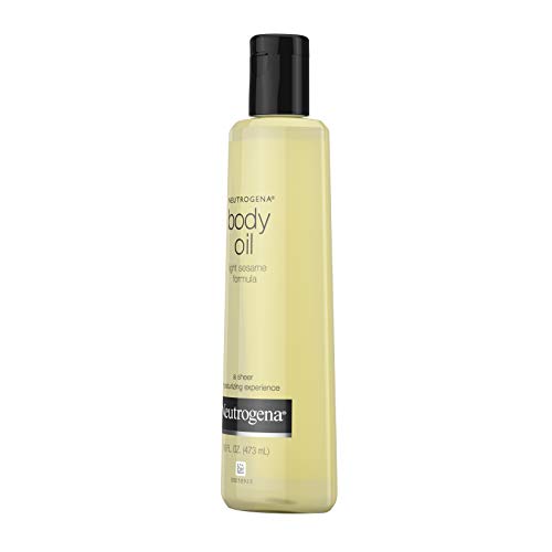 Neutrogena Body Oil Light Sesame Formula for Radiant Healthy-Looking Glow, Moisturizer for Dry Skin, Lightweight Non-Greasy Fast-Absorbing Bath and Massage Shower Oil in Pakistan