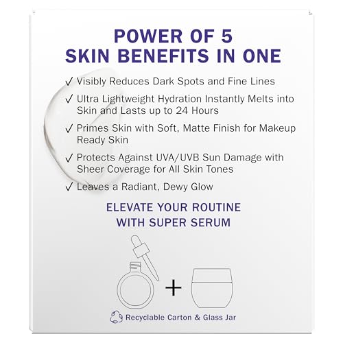 Olay Super Cream with Sunscreen SPF 30, Lightweight Face Moisturizer with Sun Protection, 5-in-1 Skin Care Benefits - Hydrating, Brightening, Firming - Niacinamide, Vitamin C, Collagen Peptide in Pakistan