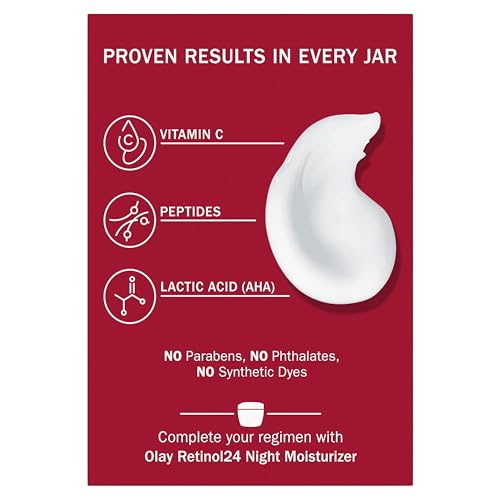 Olay Vitamin C MAX Face Moisturizer, Brightening Cream for Women, Hydrating, Evens Tone, Dark Spot & Hyperpigmentation Reduction, Glowing Skin Care - Niaciniamide, Peptides in Pakistan