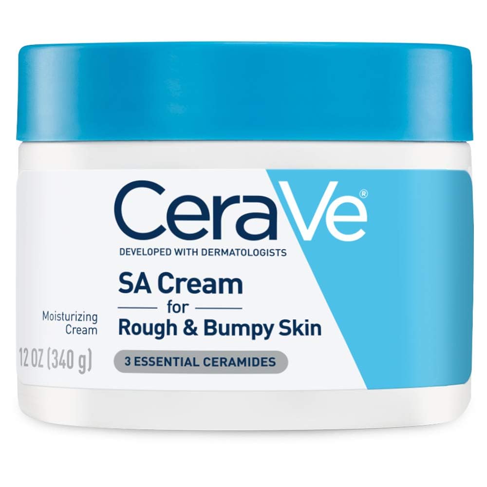 CeraVe Moisturizing Cream with Salicylic Acid, Exfoliating Body Cream with Lactic & Hyaluronic Acid, Niacinamide, and Ceramides, Fragrance Free & Allergy Tested in Pakistan