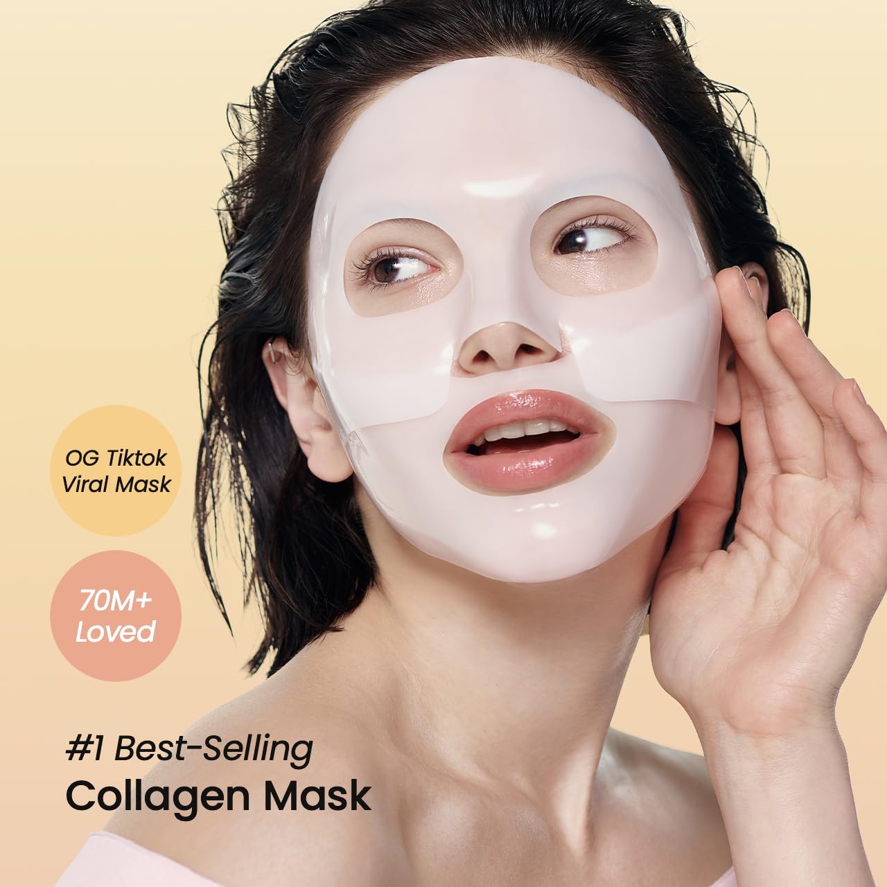 BIODANCE Bio-Collagen Real Deep Mask, Hydrating Overnight Hydrogel Mask, Pore Minimizing, Elasticity, Plumping Improvement, Korean Skincare, Stocking Stuffers for Teen Girls in Pakistan