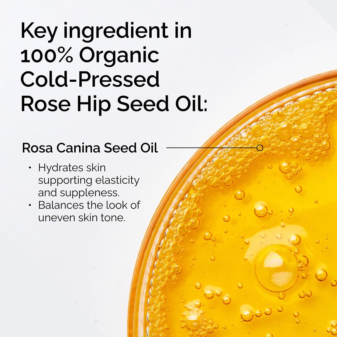 The Ordinary 100% Organic Cold-Pressed Rose Hip Seed Oil, Addresses Signs of Aging by Improving the Appearance of Uneven Skin Tone, Supporting Skin Elasticity in Pakistan