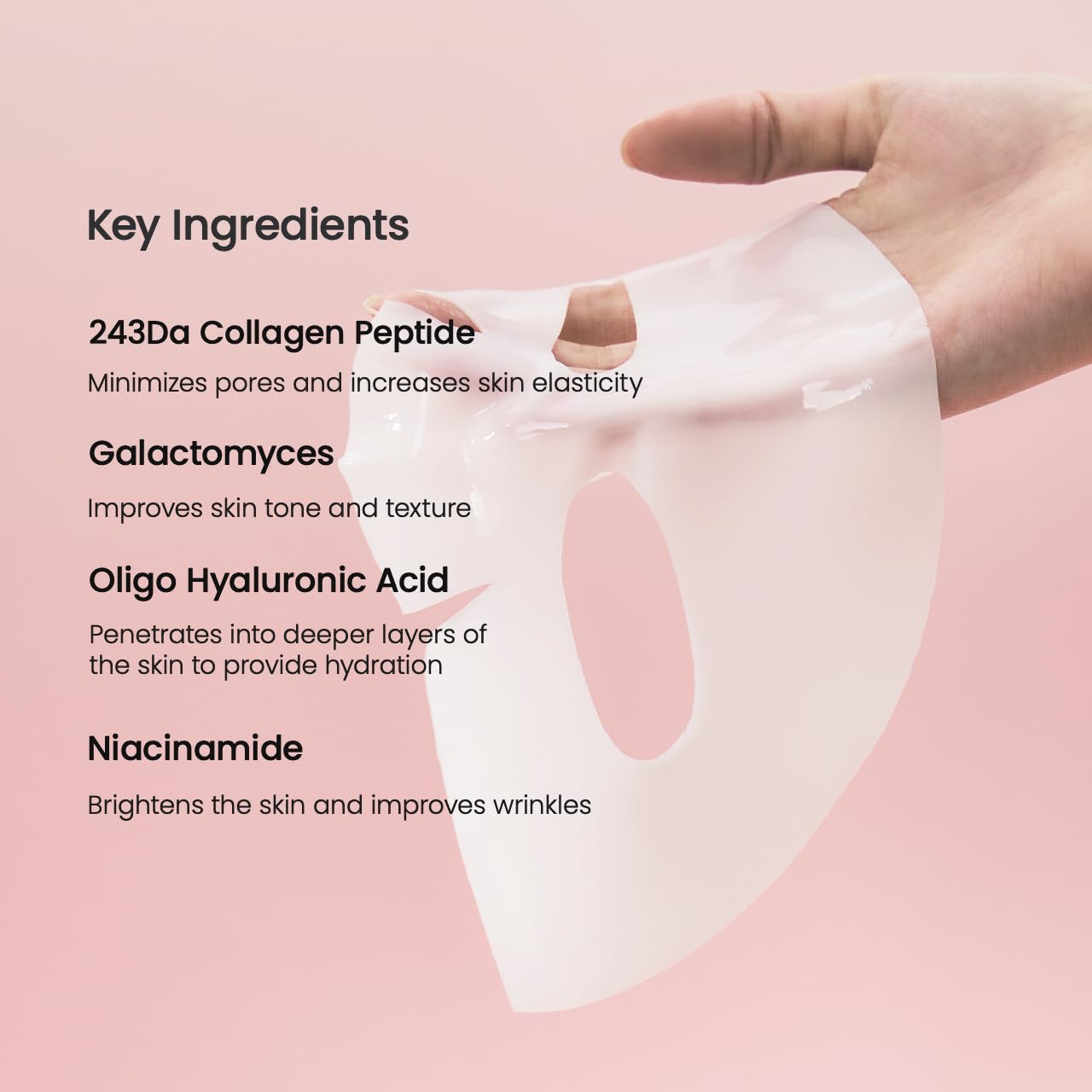 BIODANCE Bio-Collagen Real Deep Mask, Hydrating Overnight Hydrogel Mask, Pore Minimizing, Elasticity, Plumping Improvement, Korean Skincare, Stocking Stuffers for Teen Girls in Pakistan