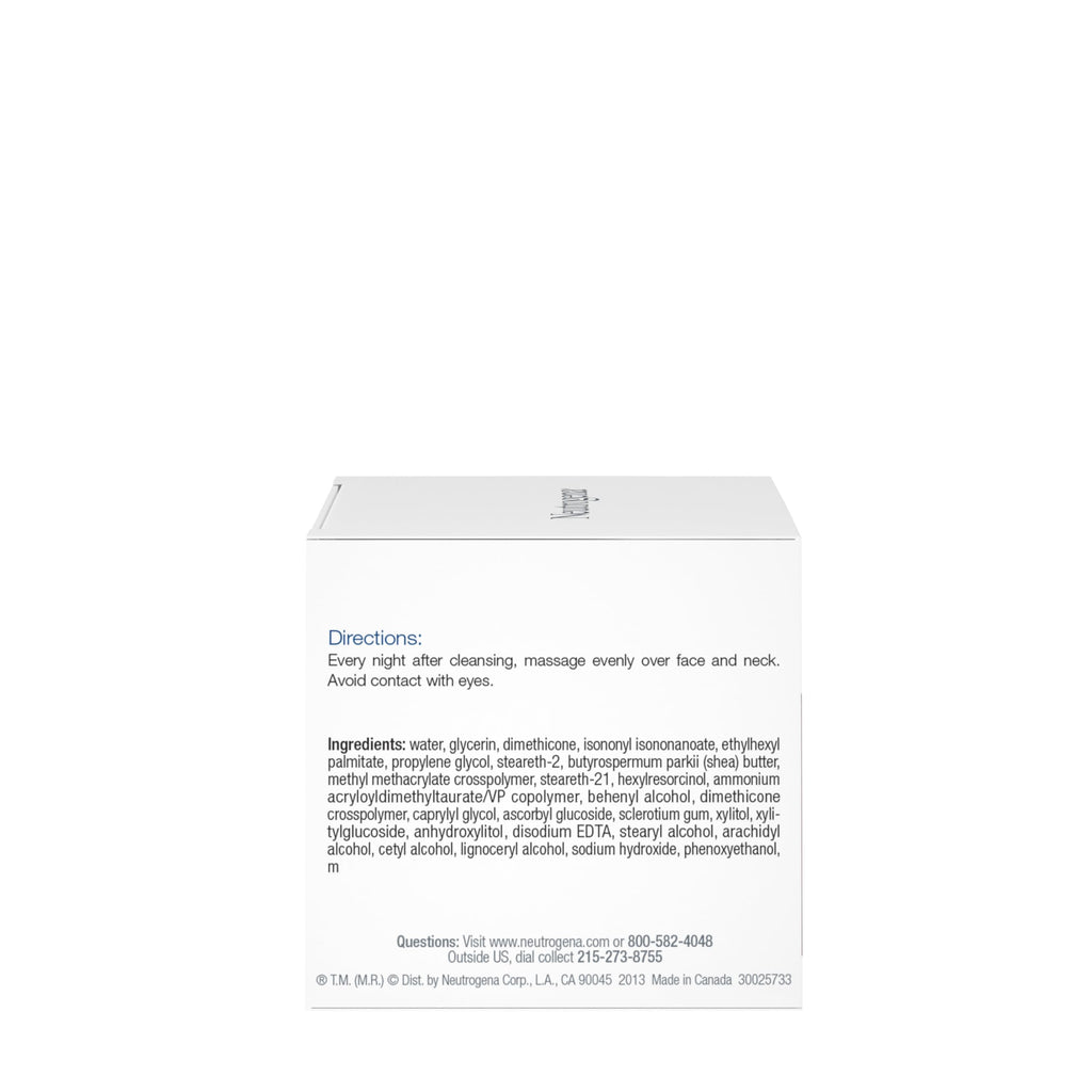 Neutrogena Triple Age Repair Night Face Moisturizer - with Hexinol Technology & Vitamin C, Anti-Wrinkle Face Cream, Visibly Reduces the look Wrinkles & Firms Skin While You Sleep in Pakistan