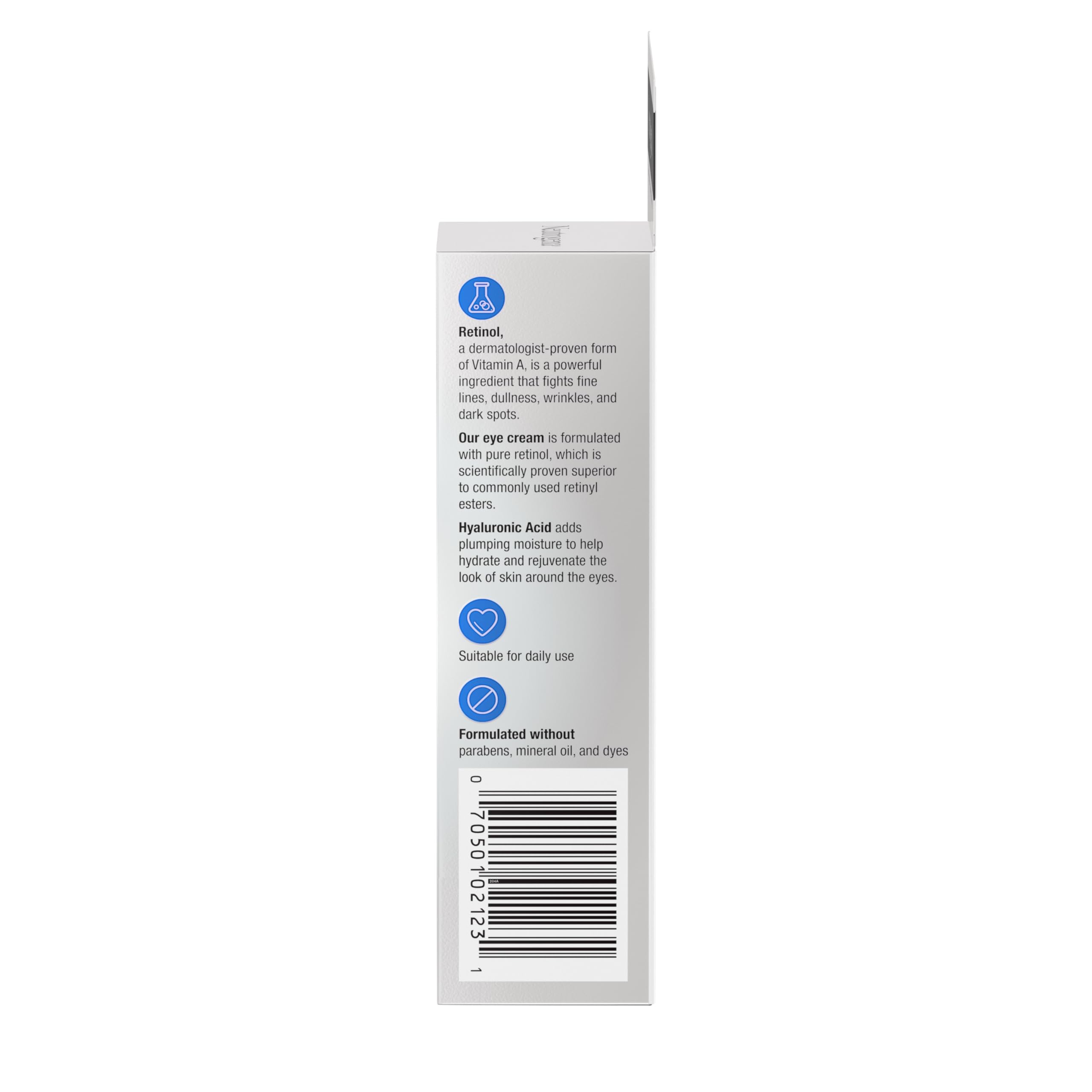 Neutrogena Rapid Wrinkle Repair Retinol Eye Cream for Dark Circles, Daily Anti-Aging Under Eye Cream with Retinol & Hyaluronic Acid to Fight Fine Lines, Wrinkles, & Dark Spots in Pakistan