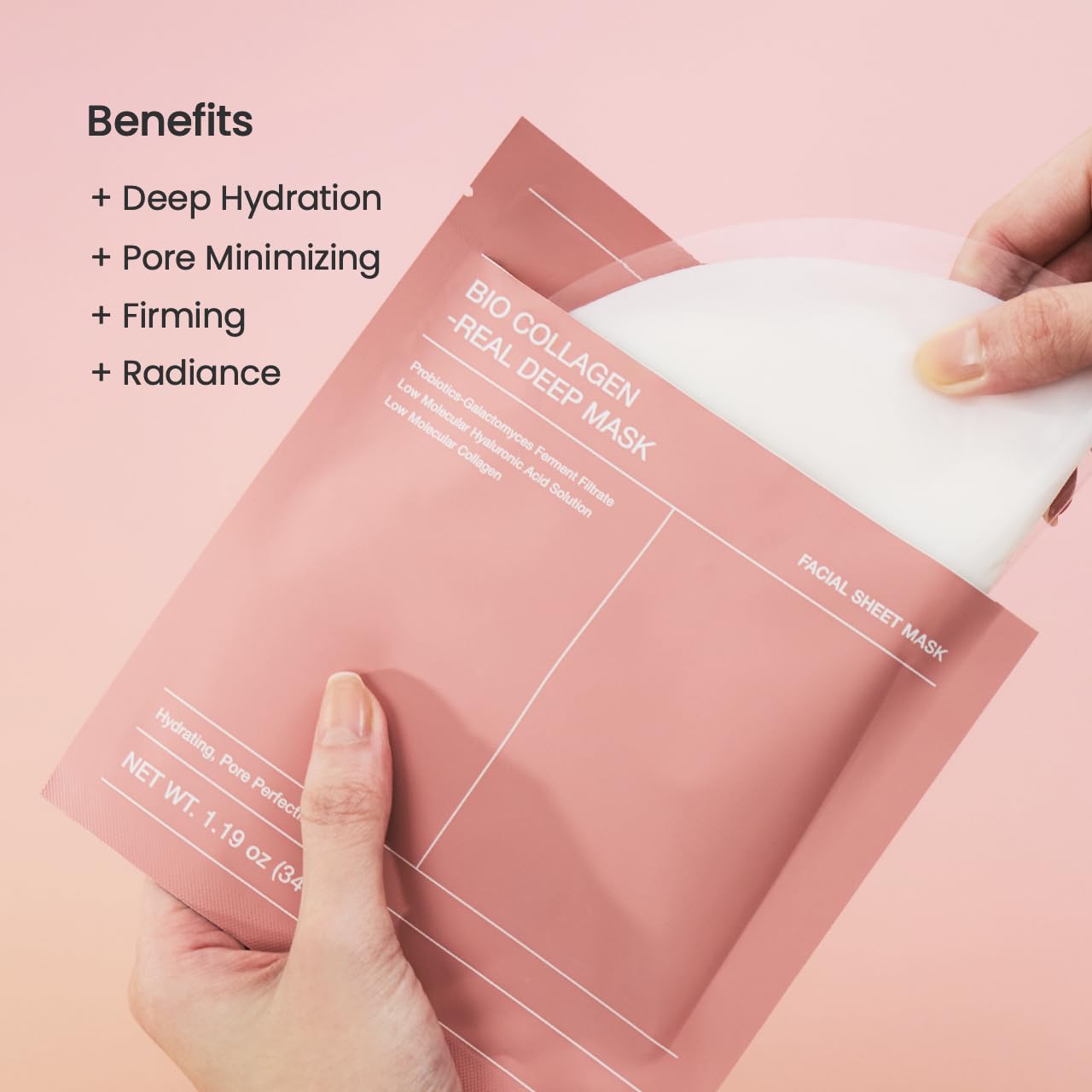BIODANCE Bio-Collagen Real Deep Mask, Hydrating Overnight Hydrogel Mask, Pore Minimizing, Elasticity, Plumping Improvement, Korean Skincare, Stocking Stuffers for Teen Girls in Pakistan