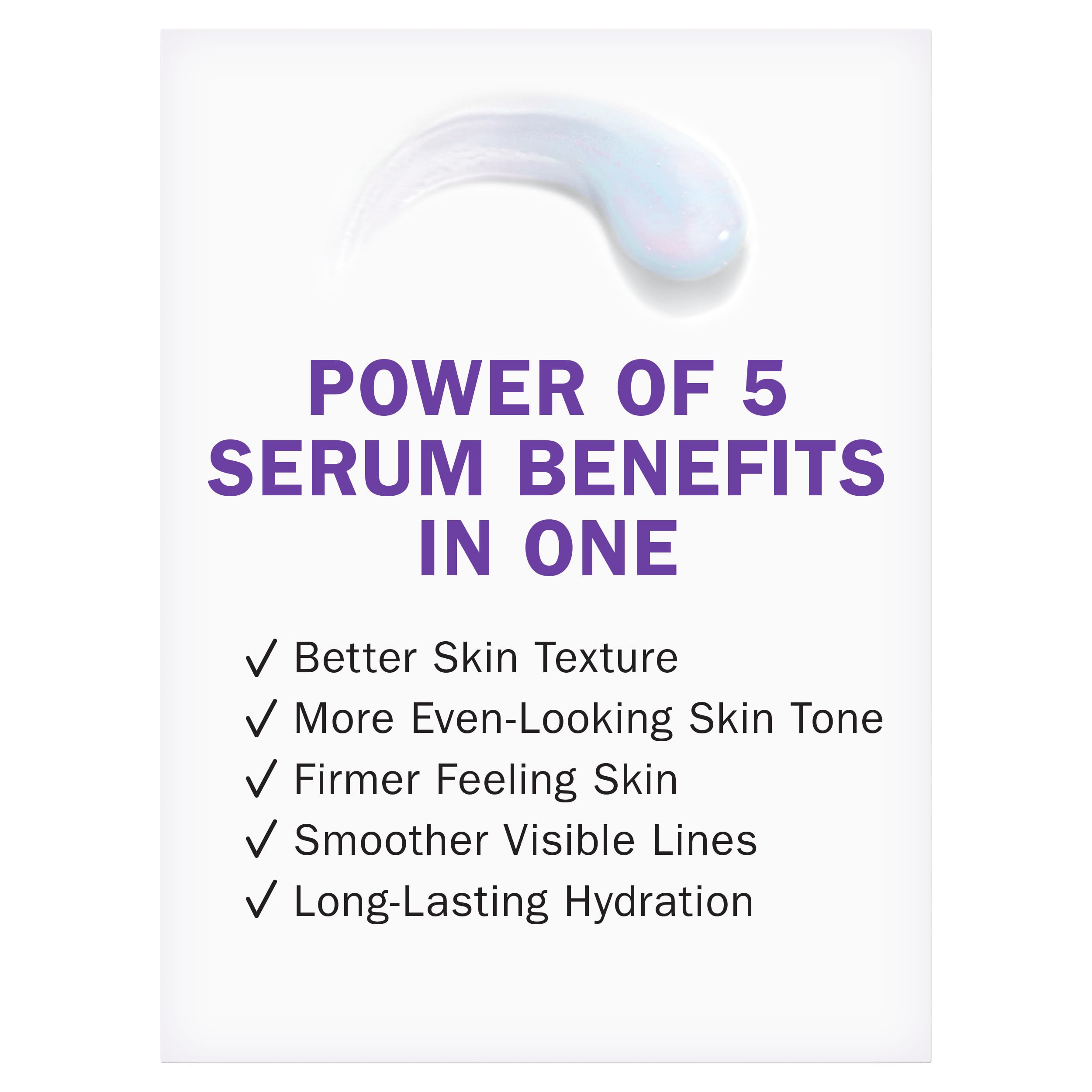 Olay Super Serum - Niacinamide, Vitamin C & E, Collagen Peptide, AHA - 5-in-1 Skin Care Benefits for Face - Healthy Glow, Brightening, Hydrating, Smoothing, Firming, Evens Tone, Anti-Aging in Pakistan