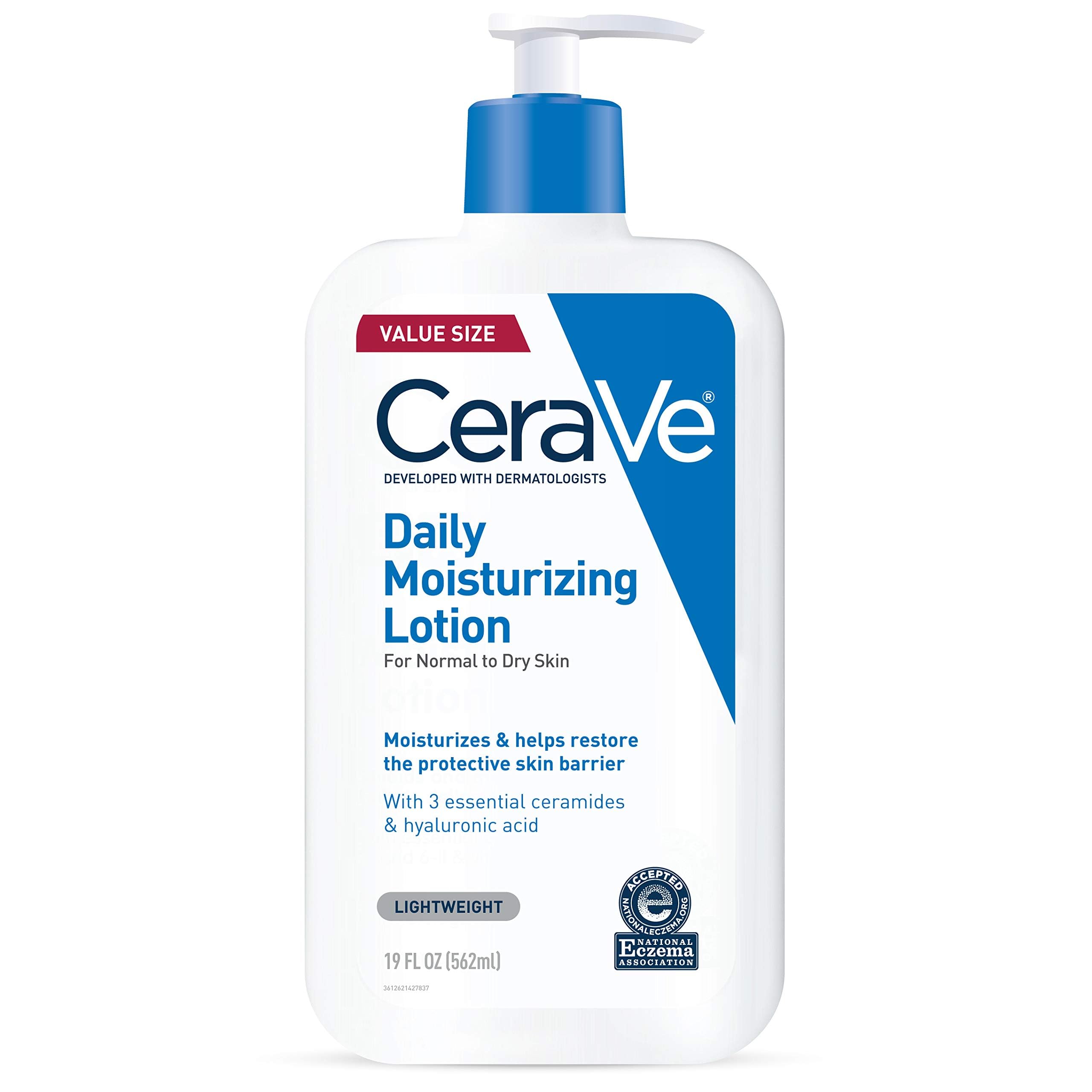 CeraVe Daily Moisturizing Lotion for Dry Skin, Body Lotion & Face Moisturizer with Hyaluronic Acid and Ceramides, Daily Moisturizer, Fragrance Free, Oil-Free in Pakistan