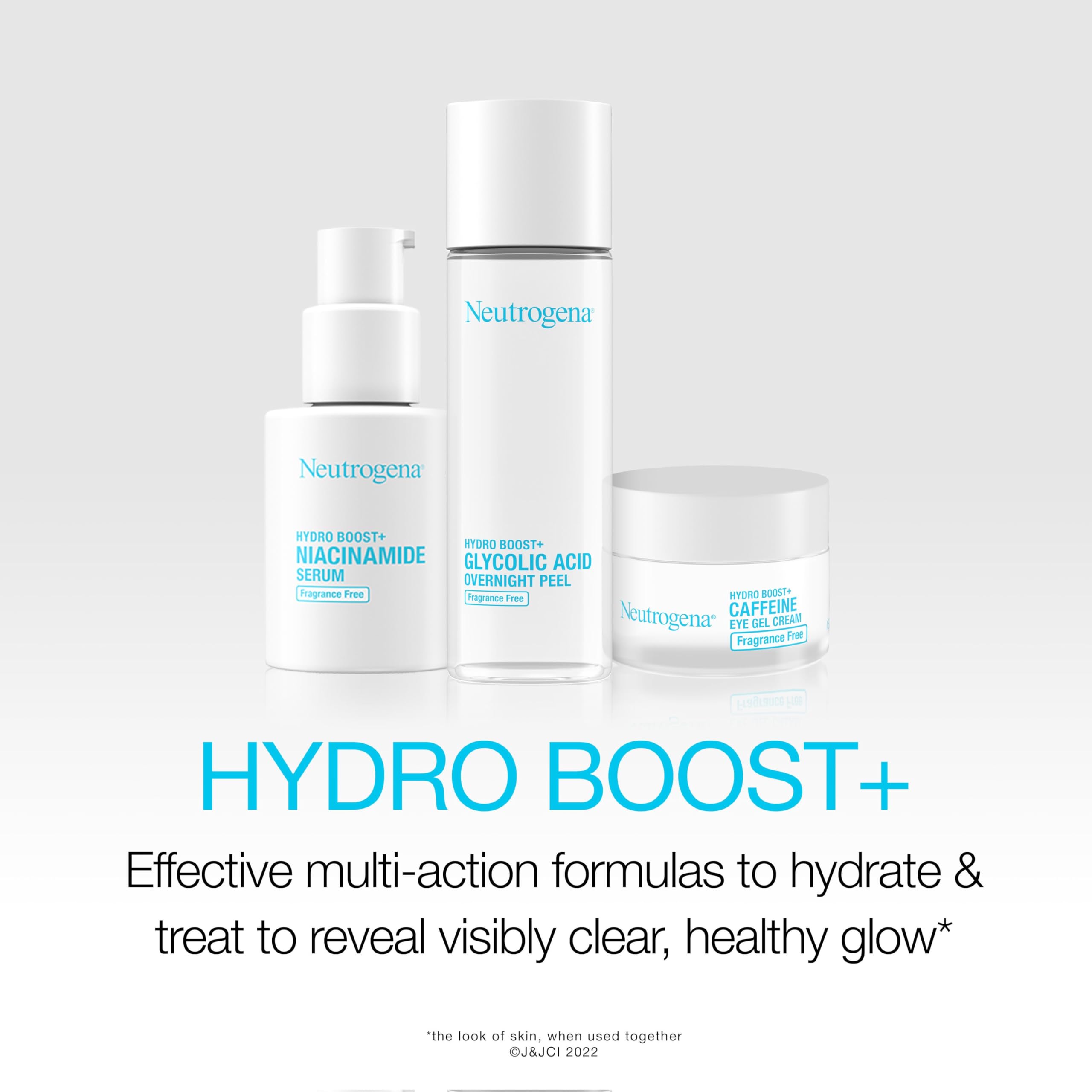 Neutrogena Hydro Boost + Eye Cream for Dark Circles & Puffiness, Under Eye Cream with Caffeine, Hyaluronic Acid and Peptides, Fragrance Free in Pakistan