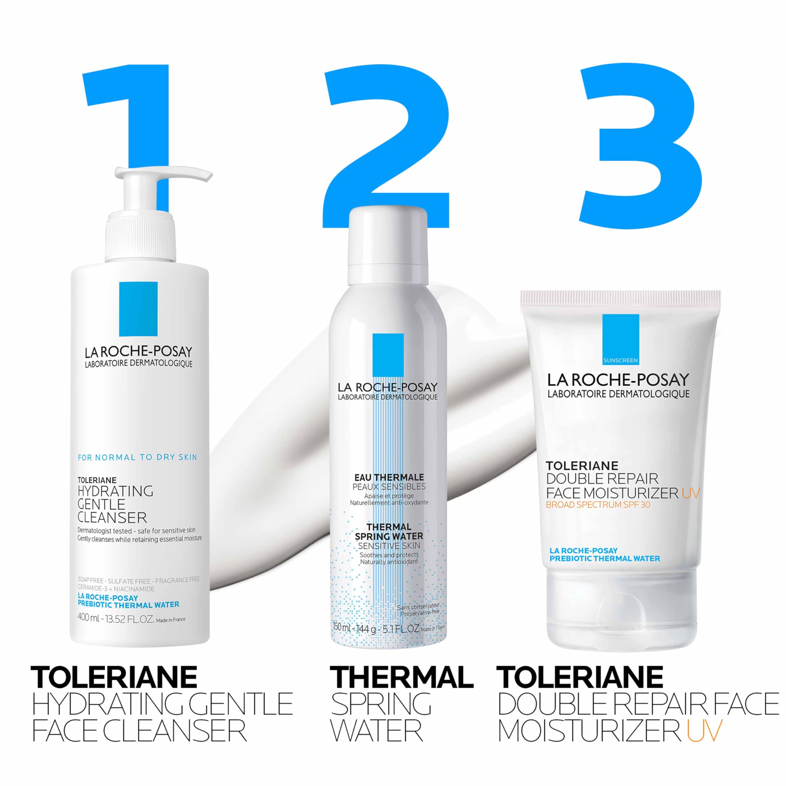 La Roche-Posay Toleriane Double Repair UV SPF Moisturizer for Face, Daily Facial Moisturizer with Sunscreen SPF 30, Niacinamide and Glycerin, Oil Free, Moisturizing Sun Protection in Pakistan