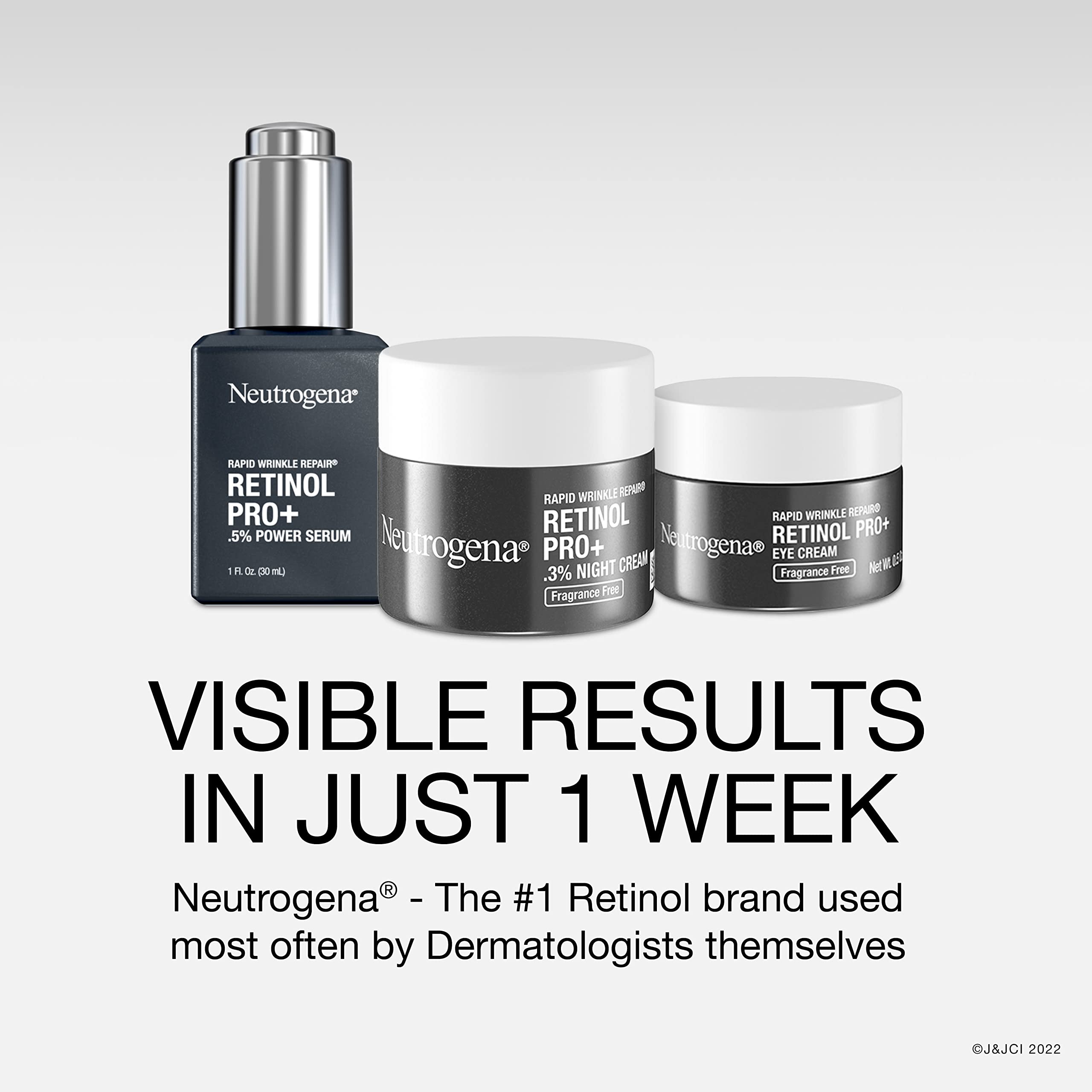 Neutrogena Retinol Pro+ Anti-Wrinkle Night Moisturizer, Rapid Wrinkle Repair, Anti-Aging Face & Neck Cream, Formulated without fragrance, parabens, dyes, & phthalates, Retinol in Pakistan