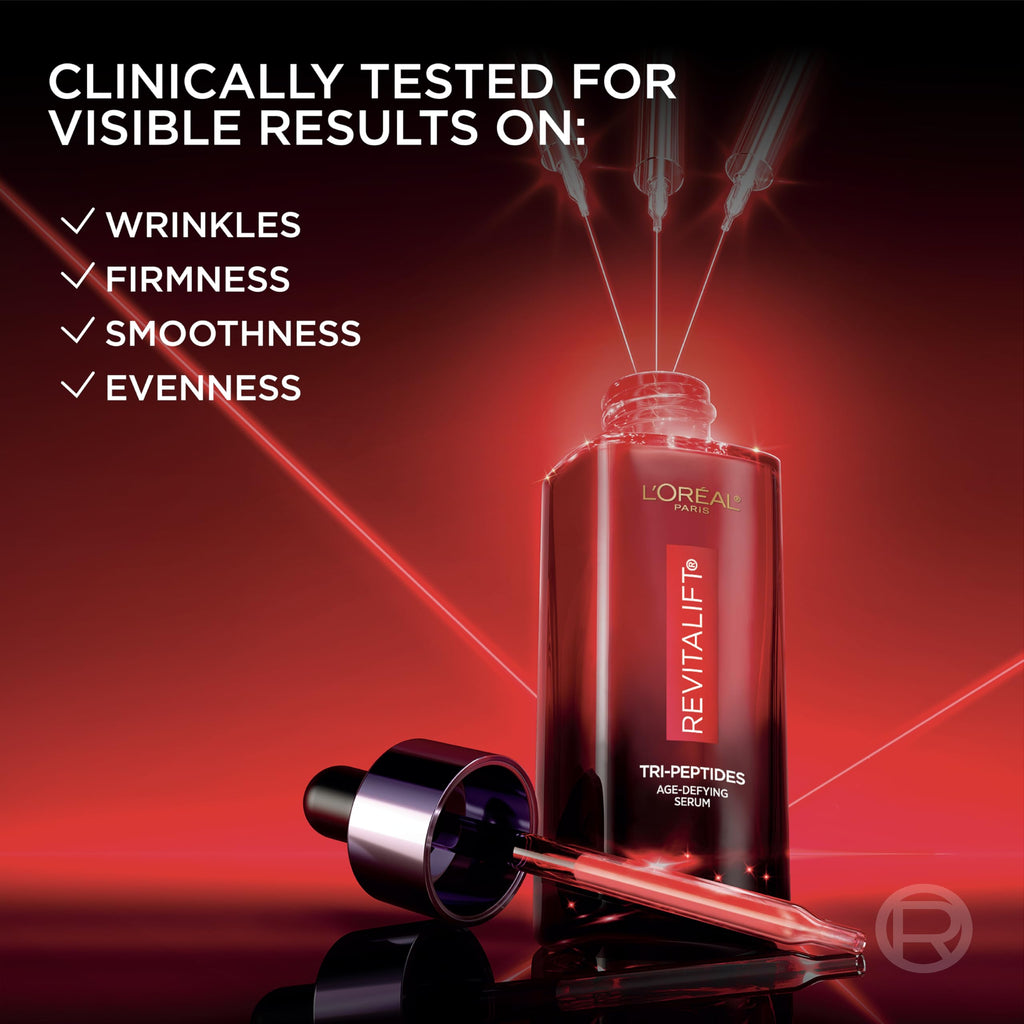 L'Oreal Paris Revitalift Triple Power Age-Defying Face Serum, Anti Aging Serum with 3 in 1 Benefits, Reduces Wrinkles, Firms and Brightens Skin, Includes Sample in Pakistan