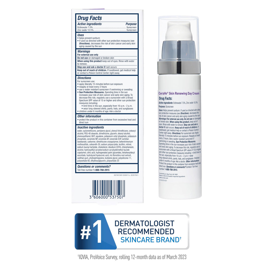 CeraVe Anti-Aging Face Cream SPF 30, Anti-Wrinkle Retinol Cream with Hyaluronic Acid and Ceramides in Pakistan