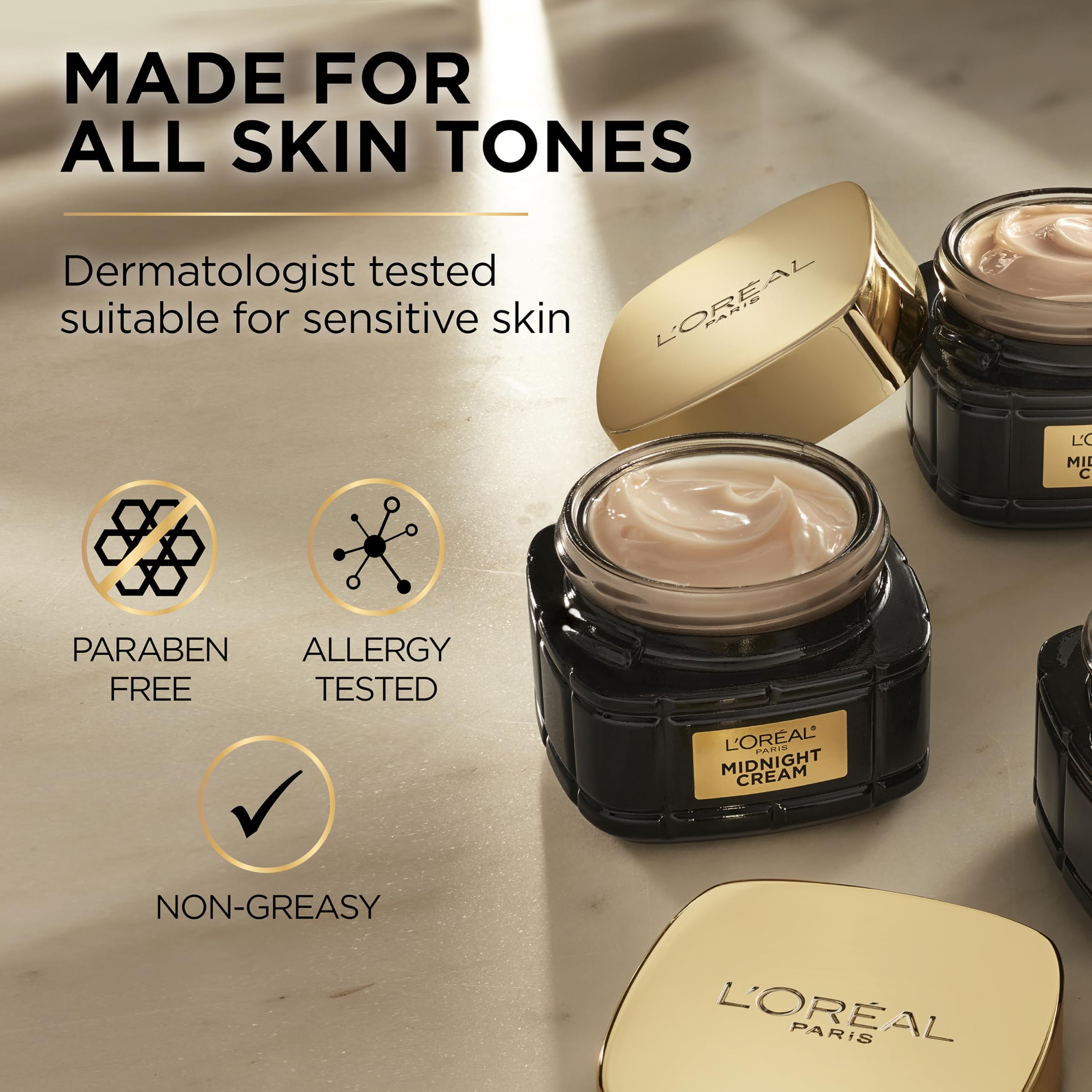 L'Oreal Paris Age Perfect Anti-Aging Midnight Cream, Face Moisturizer to Reduce Wrinkles and Firm Skin, 1.7oz + Serum Sample in Pakistan