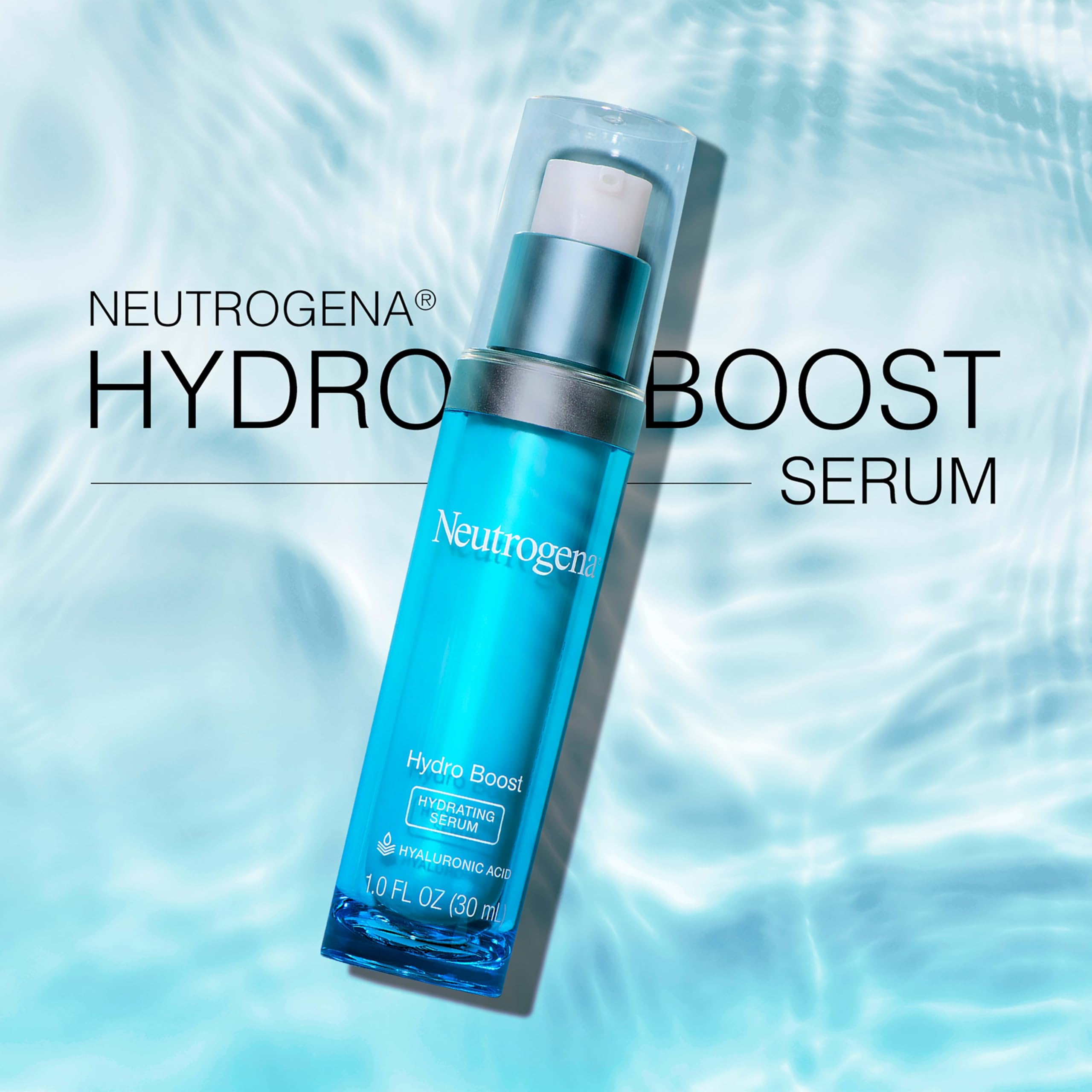 Neutrogena Hydro Boost Hydrating Hyaluronic Acid Serum, Hydrating Face Moisturizer For Dry Skin, Oil-Free Non-Comedogenic Moisturizer in Pakistan