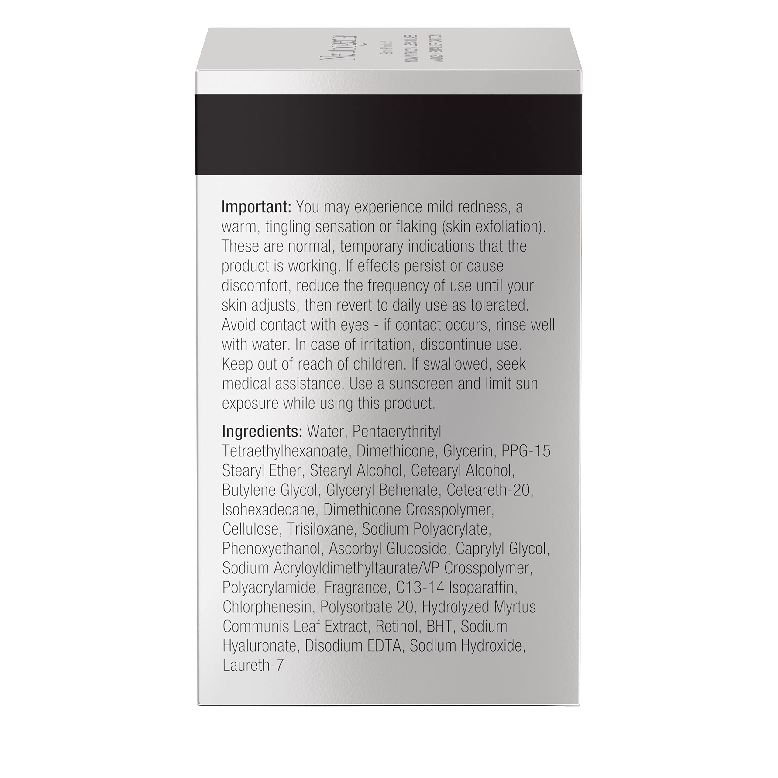 Neutrogena Retinol + Vitamin C Correcting Cream, Rapid Tone Repair Face & Neck Cream with Hyaluronic Acid for Dark Spots, Fine Lines & Wrinkles in Pakistan