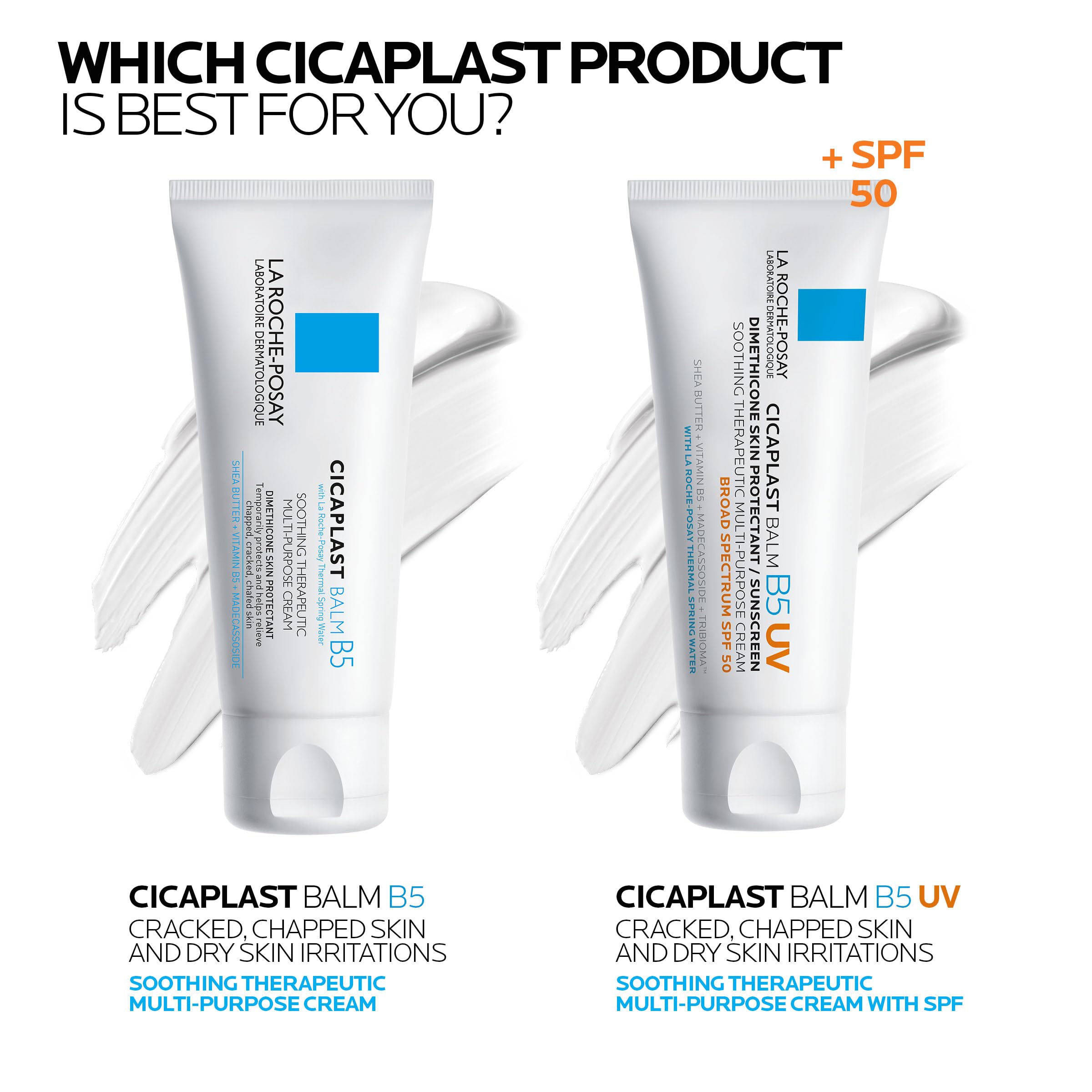La Roche-Posay Cicaplast Balm B5, Healing Ointment and Soothing Therapeutic Multi Purpose Cream for Dry & Irritated Skin, Body and Hand Balm, Baby Safe, Fragrance Free in Pakistan