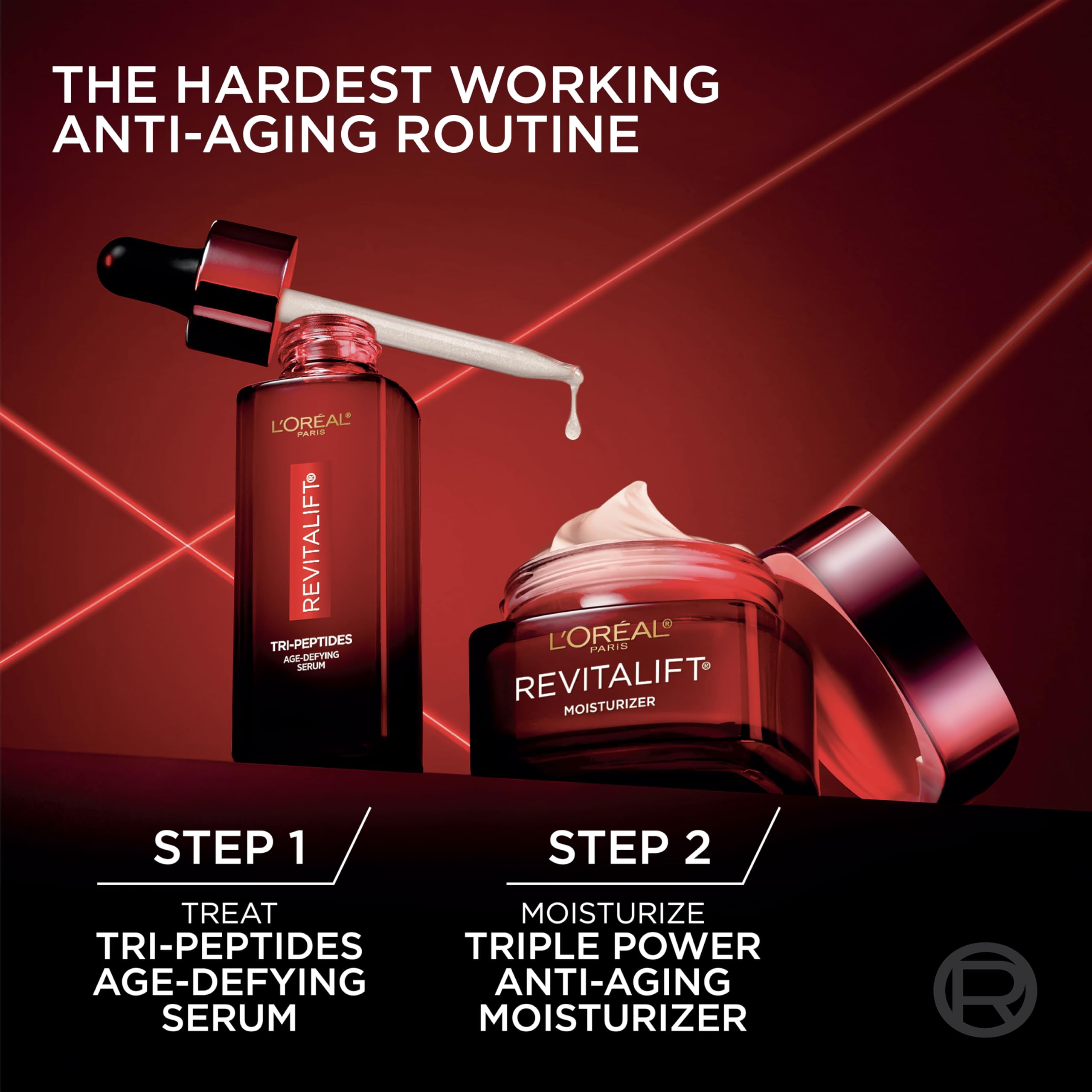 L'Oreal Paris Revitalift Triple Power Age-Defying Face Serum, Anti Aging Serum with 3 in 1 Benefits, Reduces Wrinkles, Firms and Brightens Skin, Includes Sample in Pakistan
